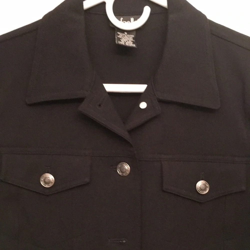 Black Sporty Jacket - Picture 4 of 7